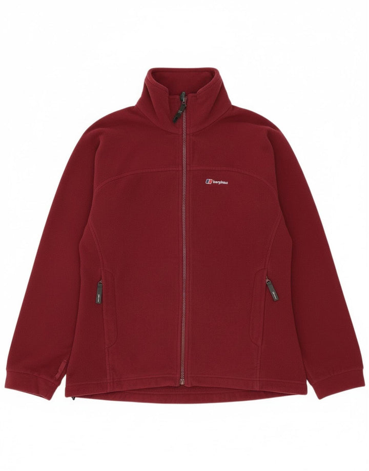 Bergans Γυναικείο Fleece Jacket UK 14 Large μπορντό πολυεστέρας