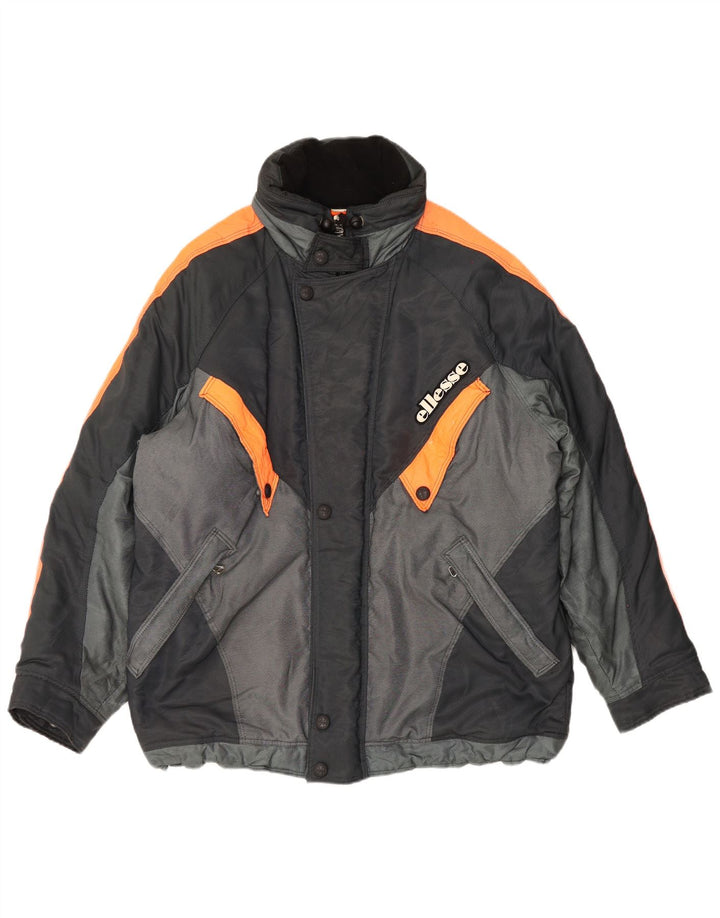 Ανδρικό μπουφάν Ellesse Loose Fit Ski IT 50 Large Black Colourblock