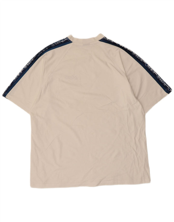 Ανδρικό γραφικό μπλουζάκι Asics Top XL White Colourblock