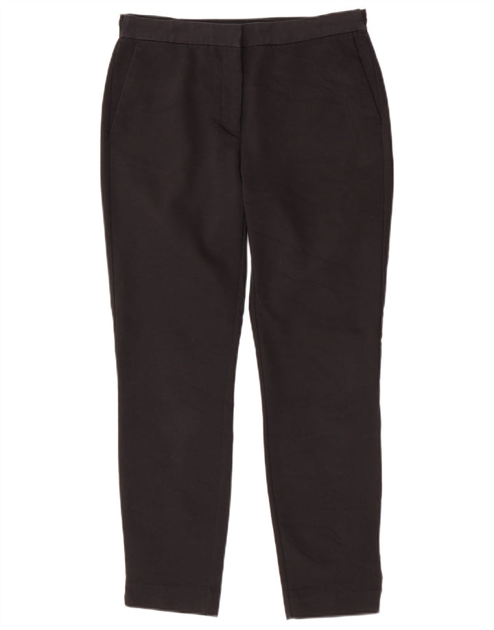 Zara Γυναικείο Slim παντελόνι Chino Medium W28 L26 Μαύρο βαμβακερό