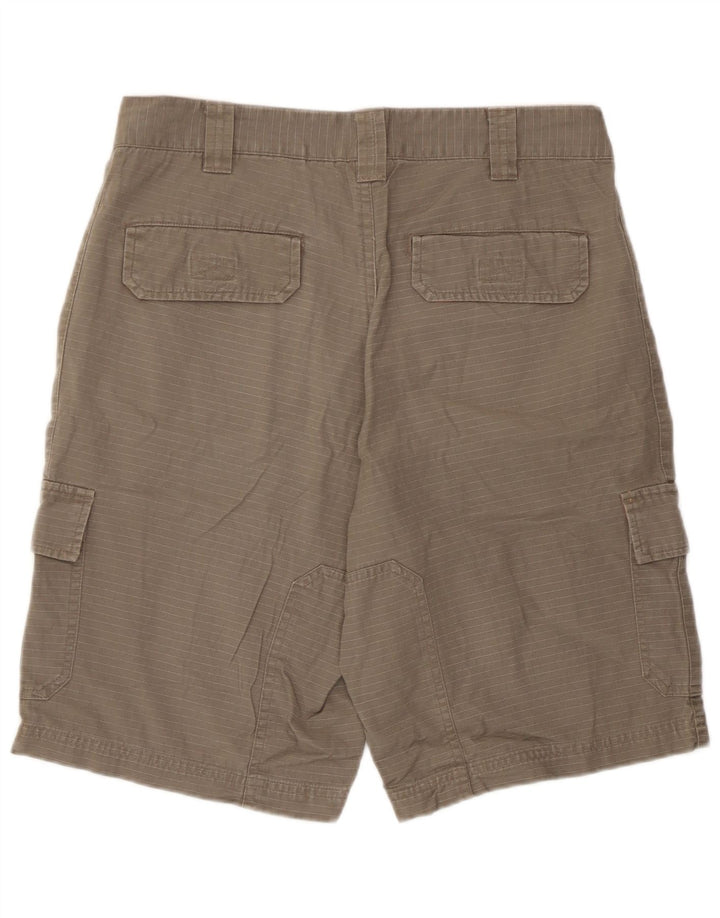 Vintage Ανδρικό σορτς Cargo IT 48 Medium W30 Grey Pinstripe