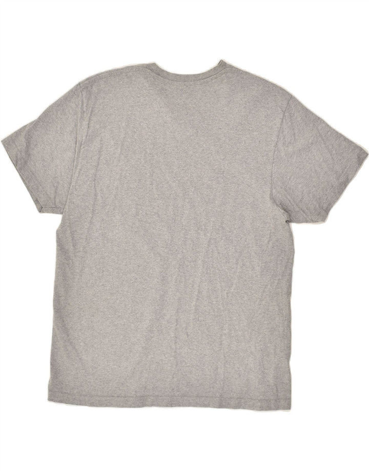 CHAMPION Womens T-Shirt Top UK 16 Large Grey Cotton | Vintage Champion | Thrift | Second-Hand Champion | Used Clothing | Messina Hembry 