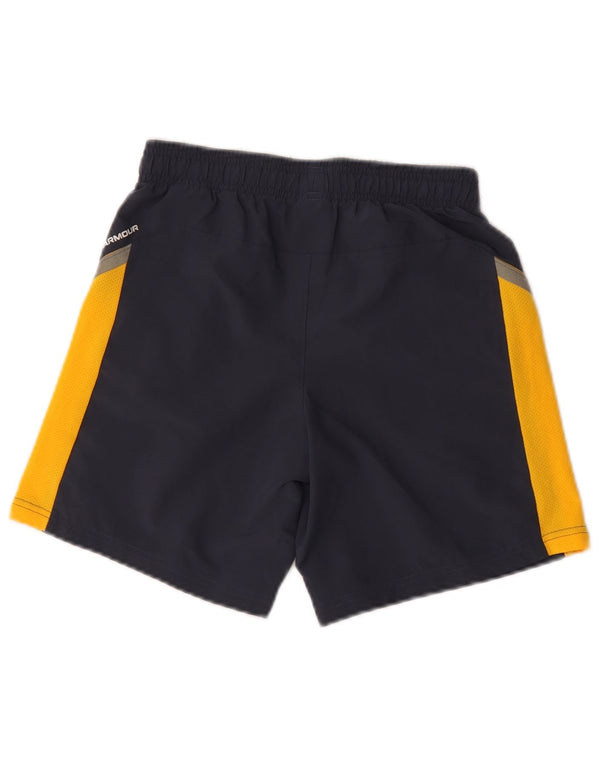 Αθλητικό σορτς Under Armour Boys 9-10 ετών Medium Navy Blue Colourblock