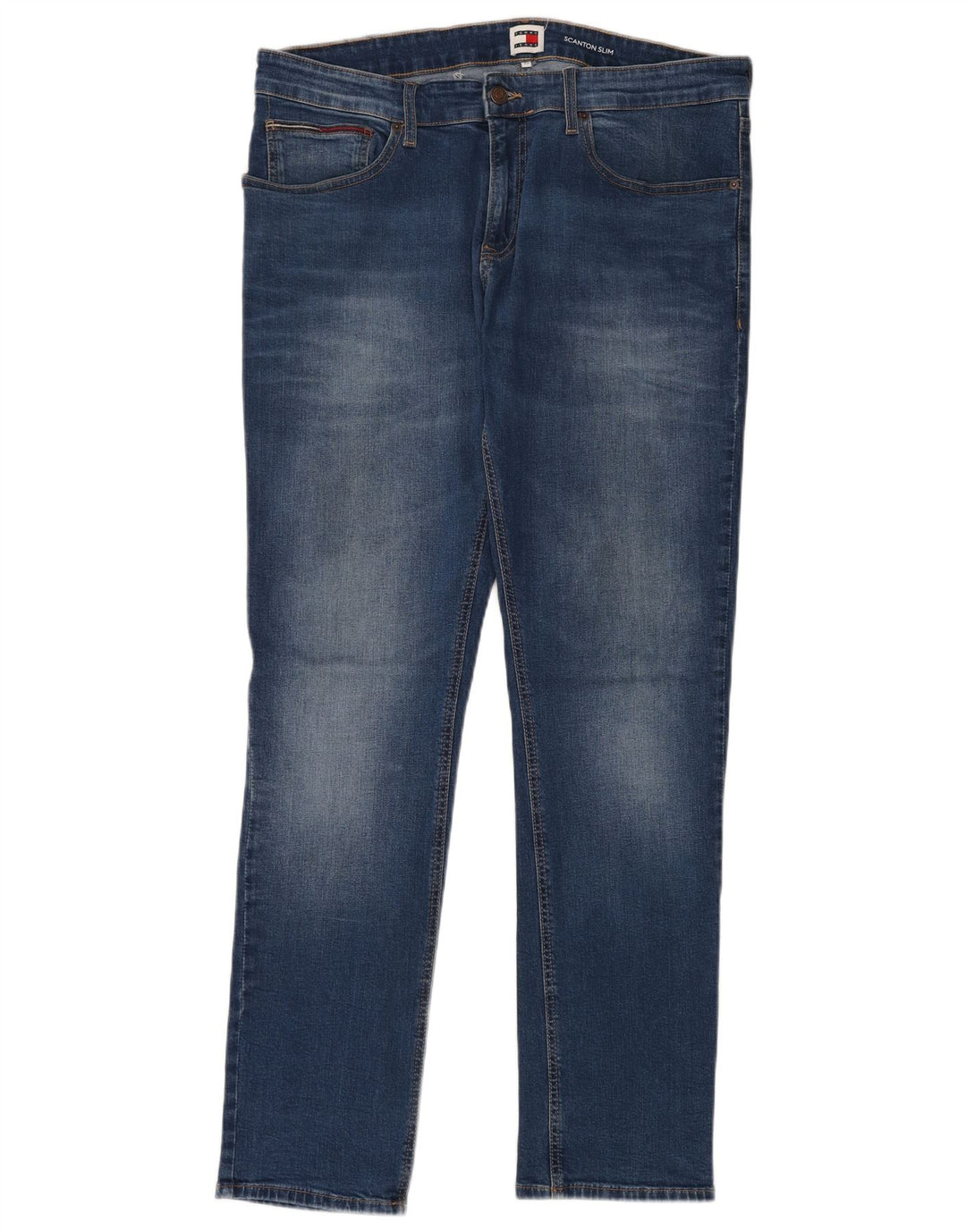 TOMMY HILFIGER Ανδρικό Scanton Slim Jeans W36 L32 Μπλε βαμβακερό
