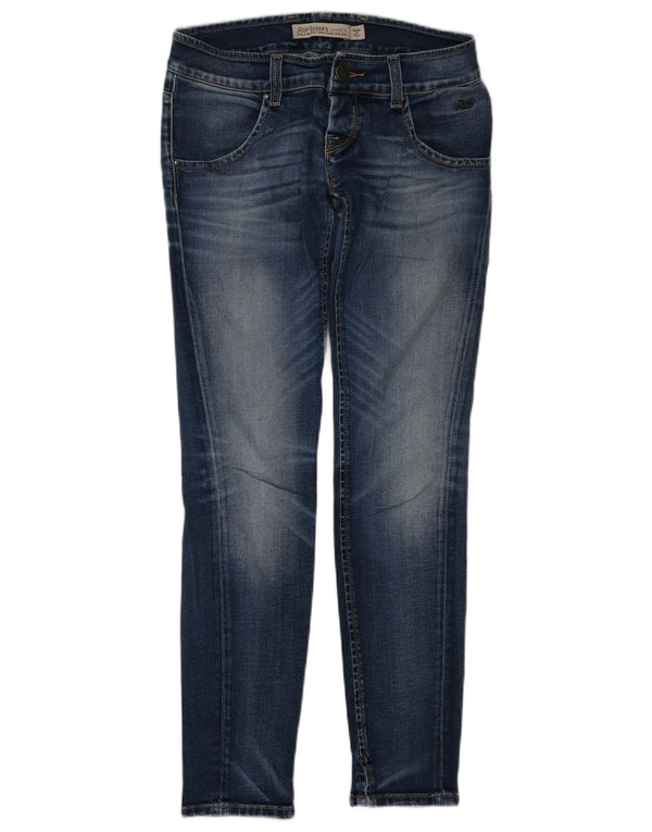 ROY ROGERS Γυναικείο Skinny Jeans IT 41 Small W27 L30 Μπλε βαμβακερό