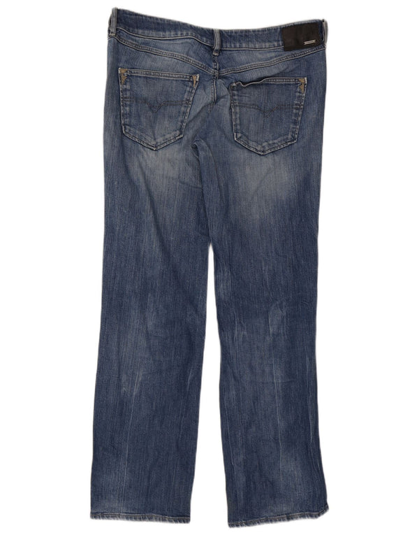Diesel Womens Vixy Straight Jeans W31 L32 Blue Cotton