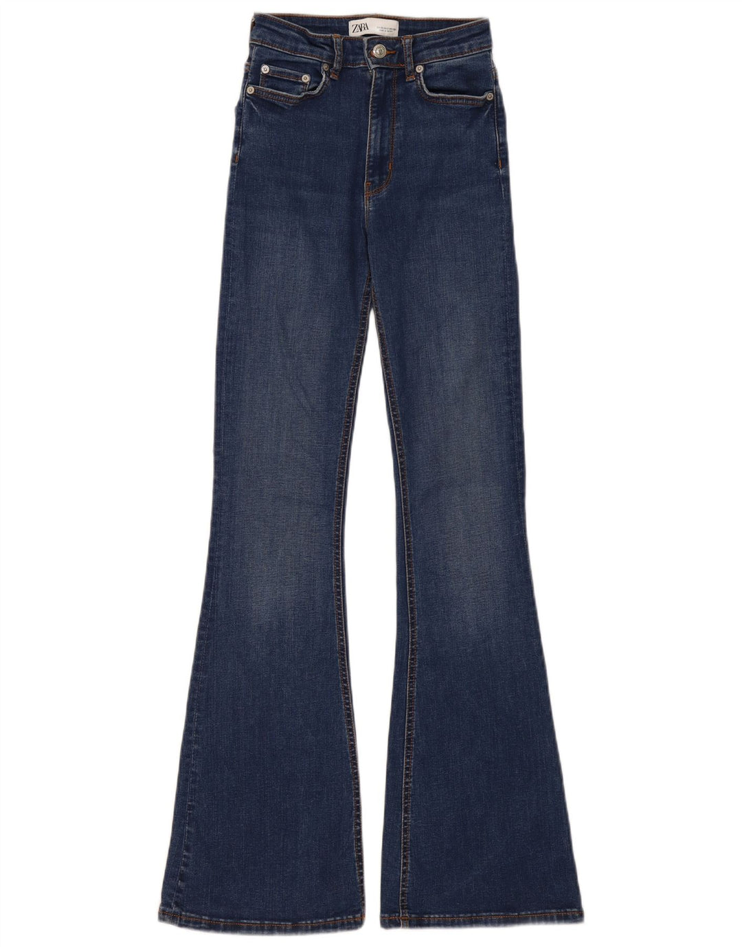 Zara Γυναικείο Τζιν EU 34 2XS W24 L32 Μπλε