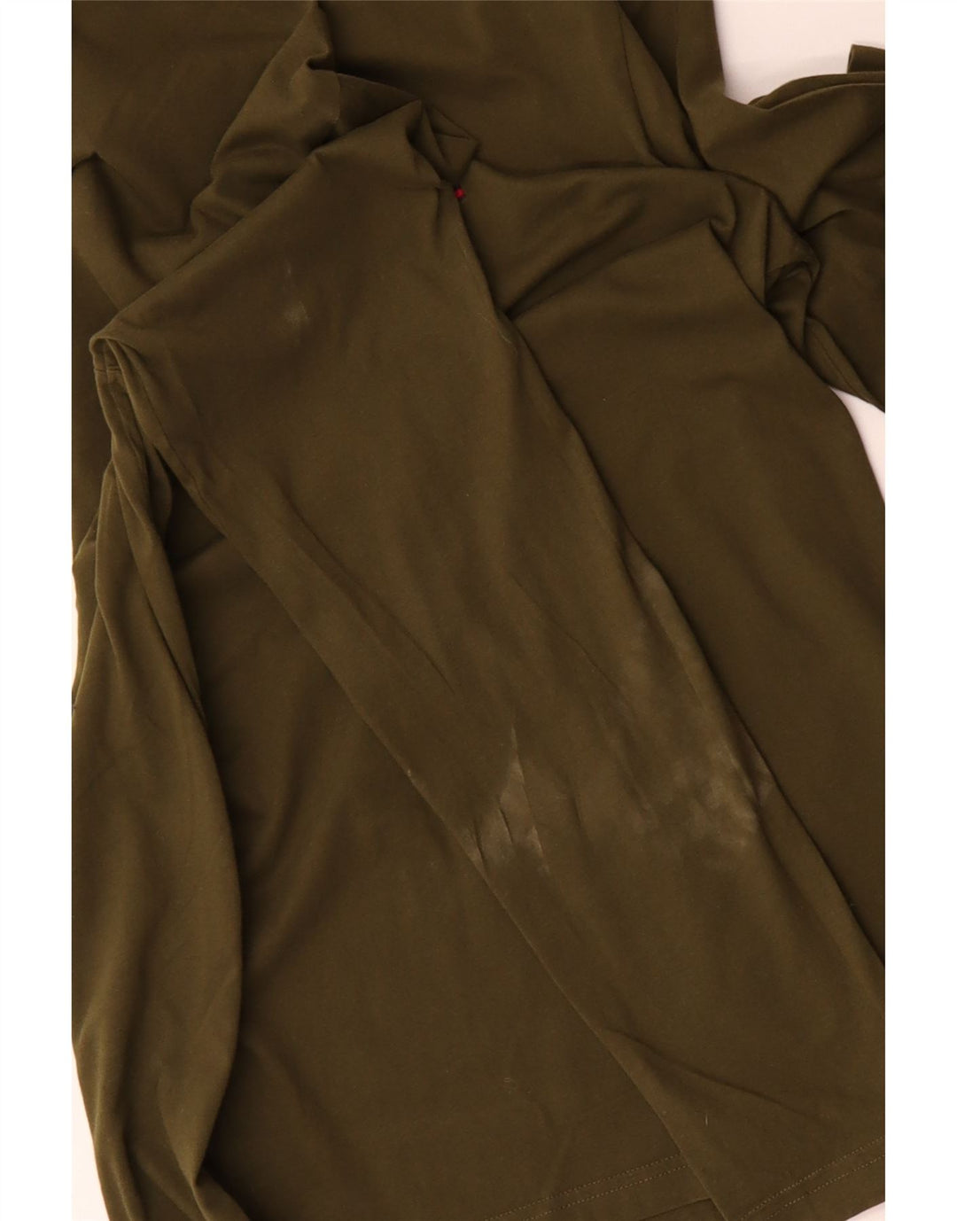 TOMMY HILFIGER Ανδρικό τοπ μακρυμάνικο 2XL Χακί βαμβακερό