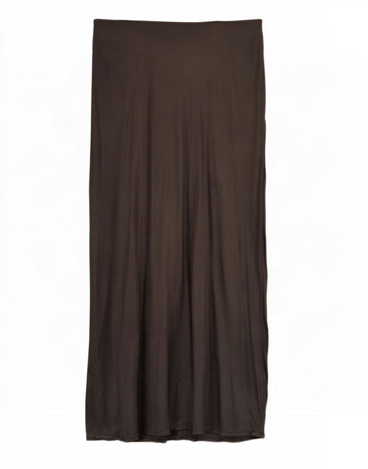 Zara Γυναικεία Maxi Φούστα Medium W28 Γκρι