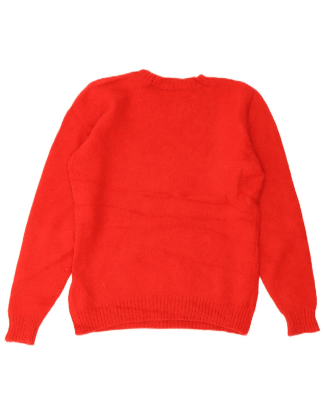 Marks & Spencer Γυναικείο πουλόβερ Crop Crew Neck Jumper UK 8 Small Red