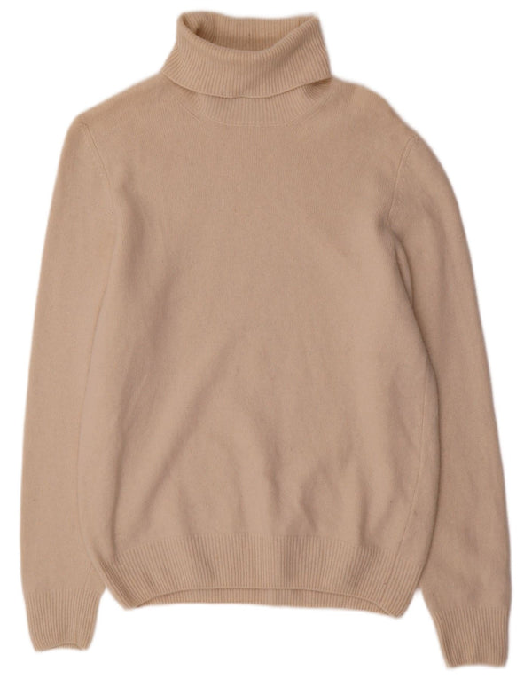 Ανδρικό πουλόβερ Brooksfield με ρολό λαιμόκοψη IT 52 Large Beige