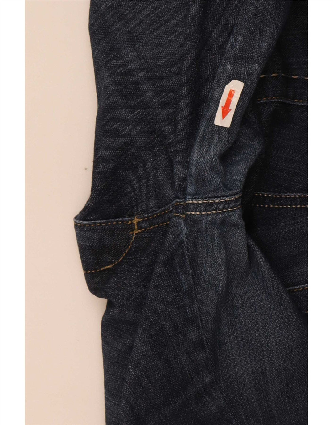 Roccobarocco Γυναικείο ίσιο τζιν W32 L29 Navy Blue Cotton