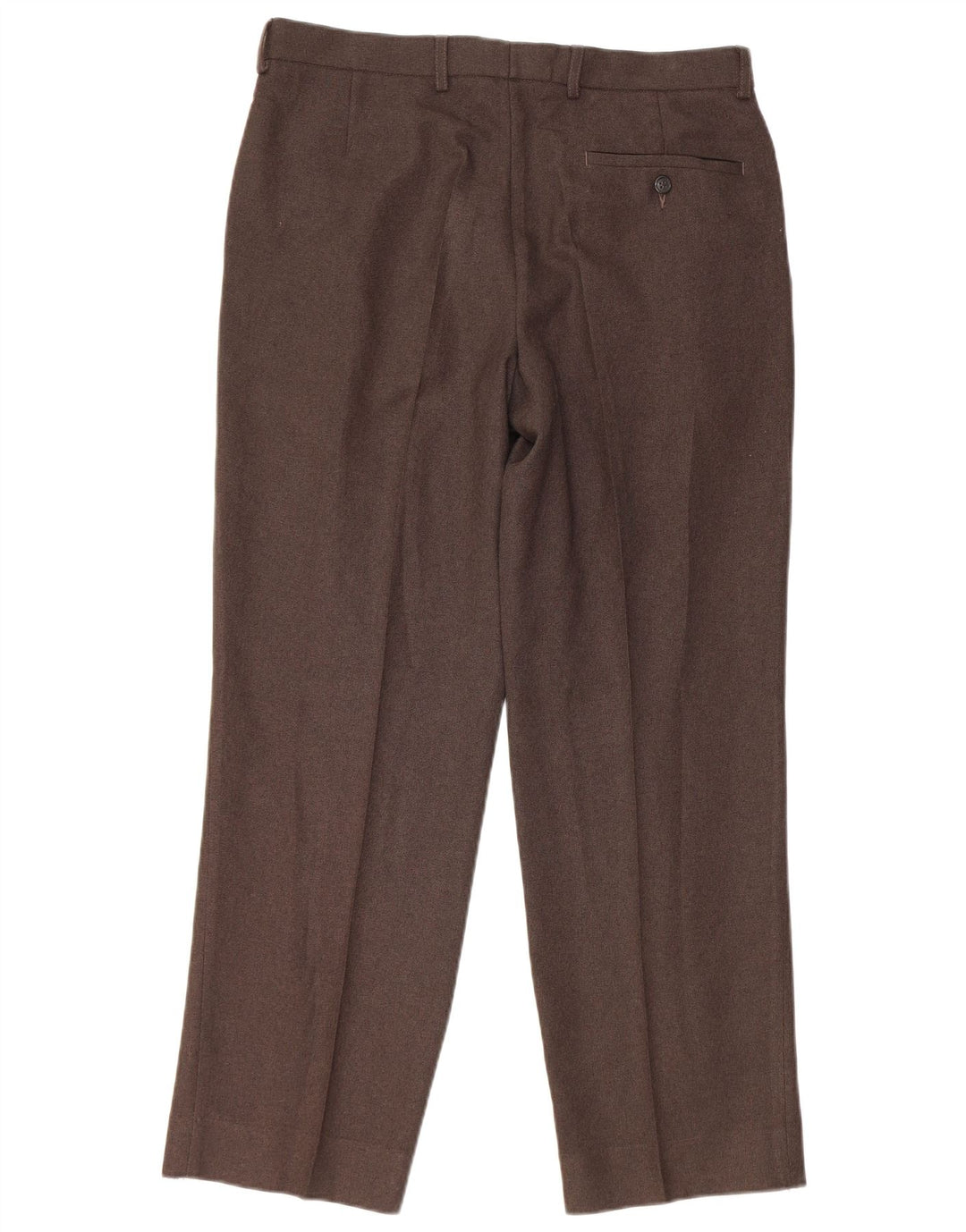 Marks & Spencer Ανδρικό ίσιο παντελόνι Chino W34 L29 Καφέ Πολυεστέρας