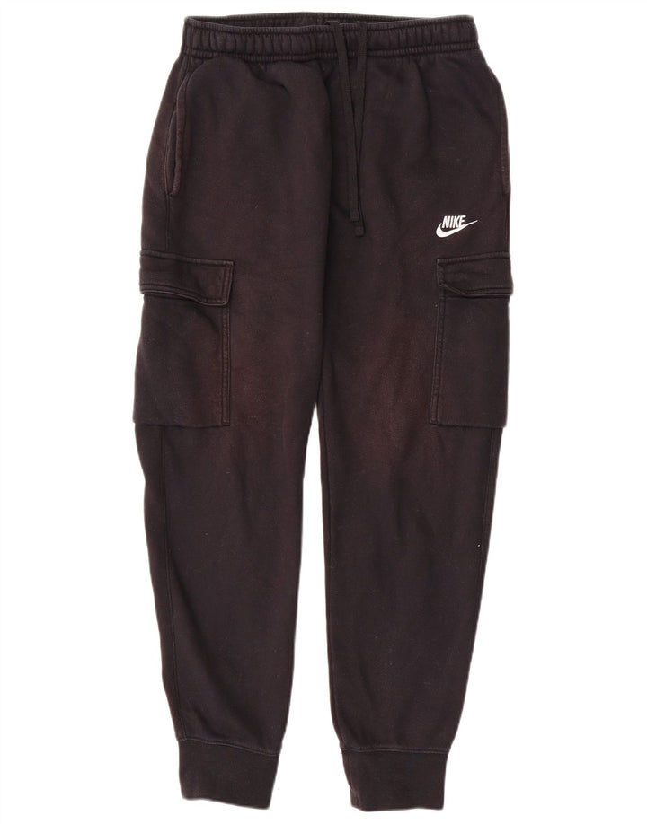 Ανδρική φόρμα Nike Cargo Παντελόνι Joggers Μικρό μαύρο βαμβακερό