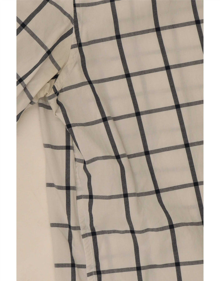 Ανδρικό πουκάμισο Michael Kors Slim Fit Medium White Check