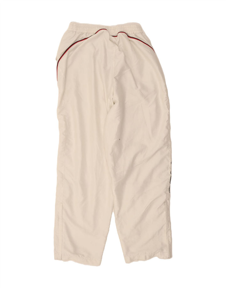 FILA Mens Graphic Tracksuit Trousers Large  White Vintage Fila and Second-Hand Fila from Messina Hembry 