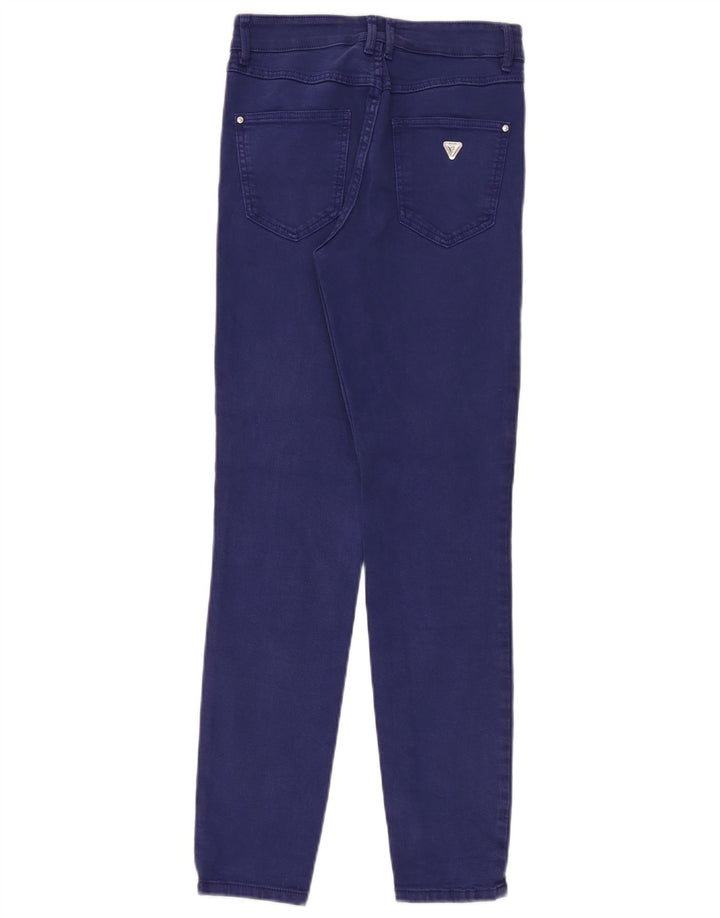 Guess Γυναικείο Slim Jeans W27 L28 Blue Cotton