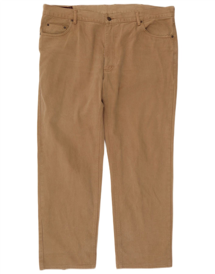 Ανδρικό τζιν ίσιο MARLBORO CLASSICS W44 L31 Μπεζ βαμβακερό