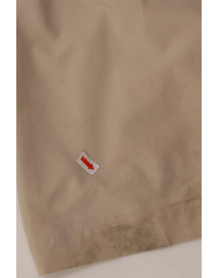 ADIDAS Mens Straight Casual Trousers W36 L34 Beige Polyester