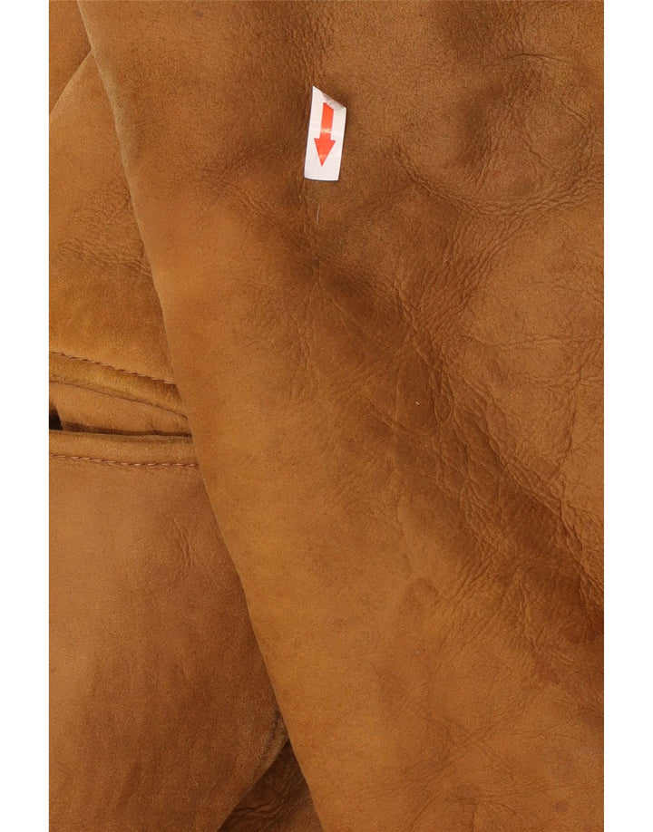 Vintage Γυναικείο Διπλό Μπουφάν Shearling UK 14 Large Beige