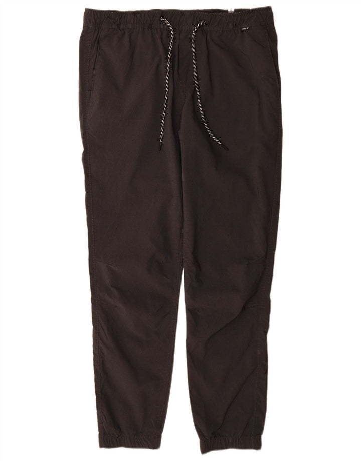 Hurley Γυναικείο Joggers Chino Παντελόνι Medium W32 L30 Grey Nylon