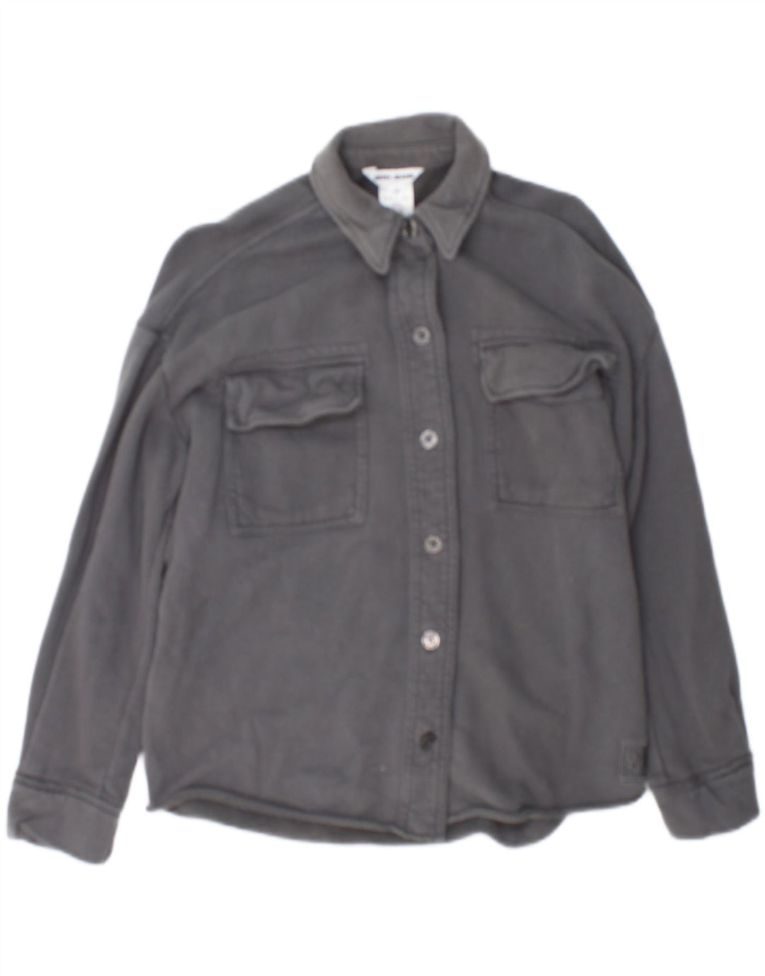 Dkny Γυναικείο πουκάμισο Oversized Πουκάμισο UK 2 2XS Γκρι βαμβακερό