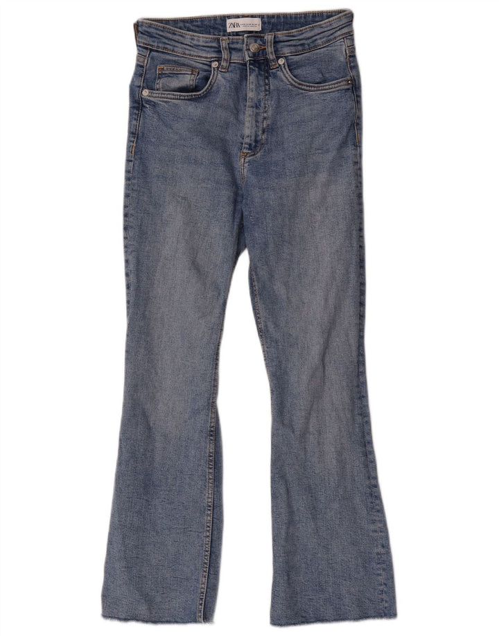 Zara Γυναικείο Τζιν μποτάκι EU 36 XS W26 L26 Μπλε