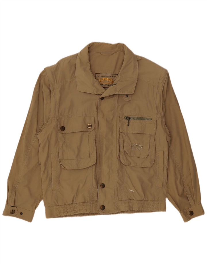 Camel Active Mens Bomber Jacket UK 38 Medium Beige