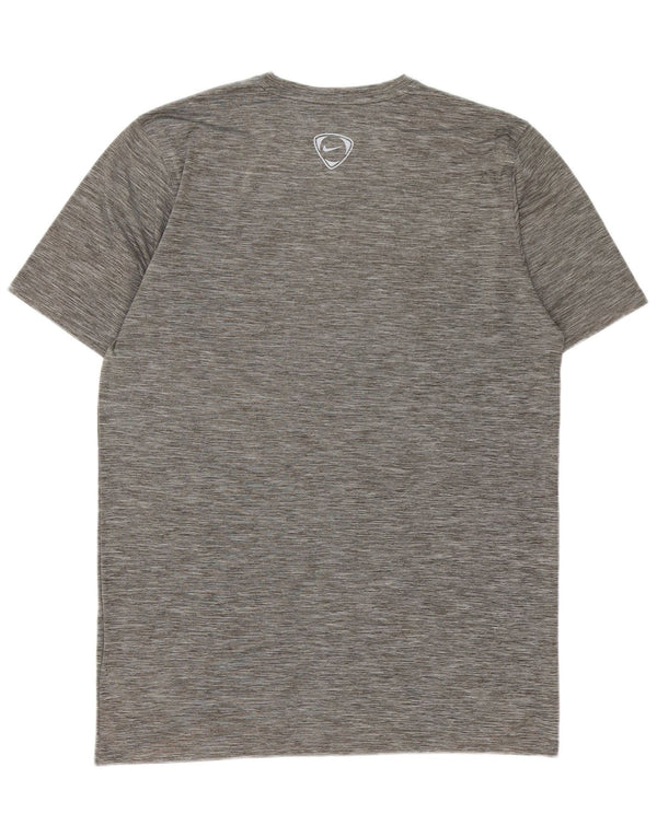 Ανδρικό μπλουζάκι Nike Dri Fit τοπ 3XL από πολυεστέρα με γκρι φλύκταινες
