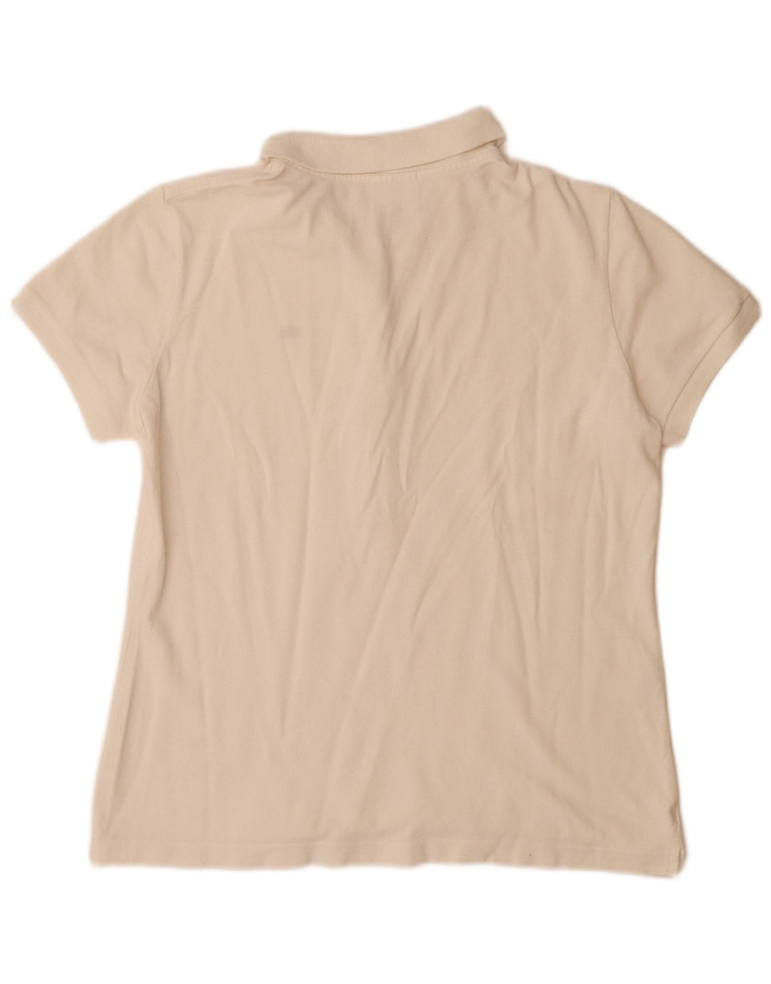 Γυναικείο πουκάμισο Polo Lacoste Μέγεθος 48 XL από λευκό βαμβακερό