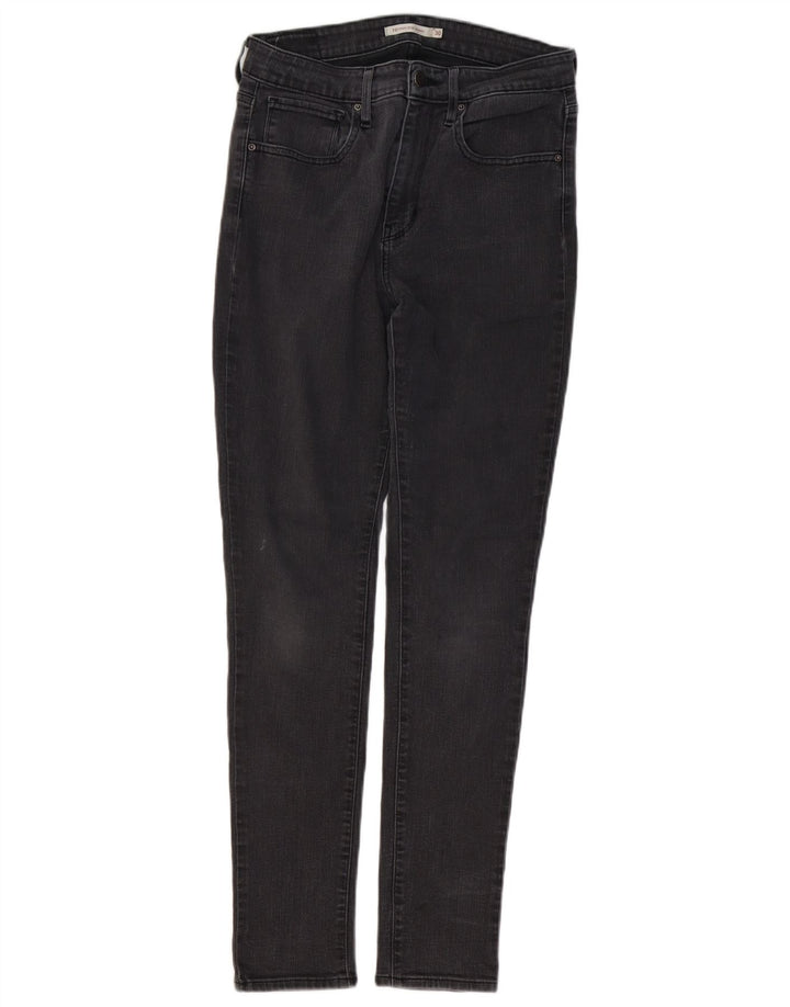 LEVI'S Γυναικείο 711 Ψηλό Skinny Jeans W30 L30 Γκρι βαμβακερό