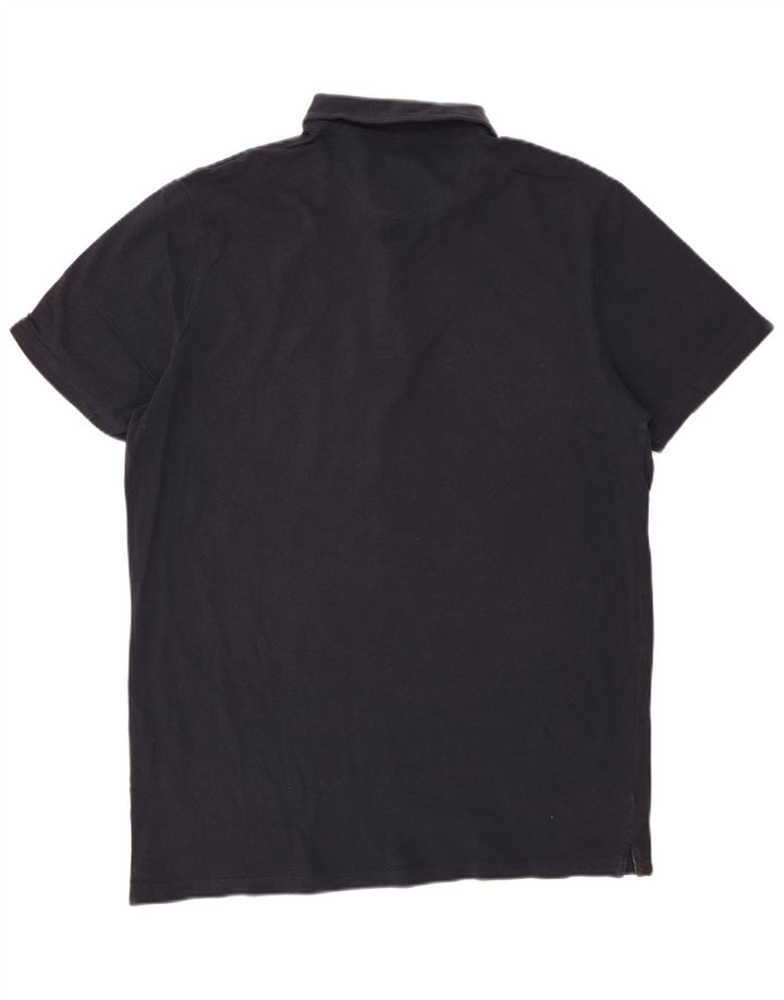 Ανδρικό μπλουζάκι πόλο Champion 2XL Navy Blue Cotton