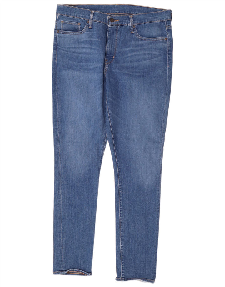 Γυναικείο Skinny Jeans Levi's W32 L30 Blue Cotton