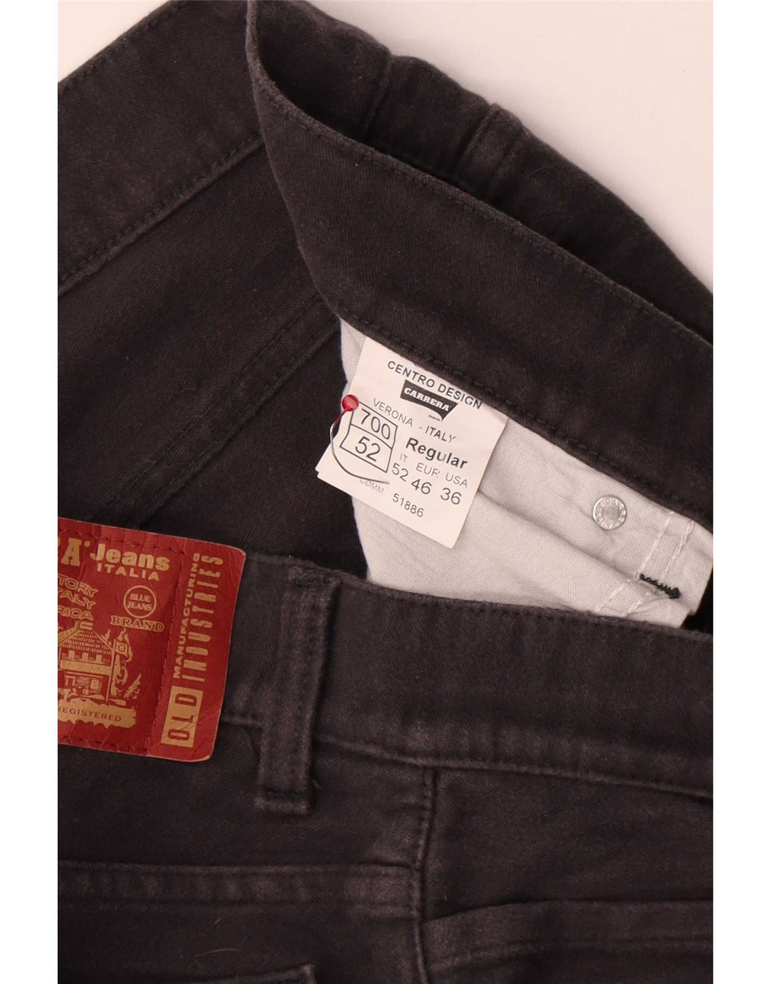 Carrera Mens 700 Regular Casual Παντελόνι W36 L32 Γκρι βαμβακερό