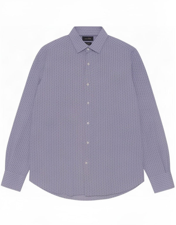 Ανδρικό πουκάμισο Massimo Dutti, Μέγεθος 40 15 3/4 Medium Blue Paisley Cotton