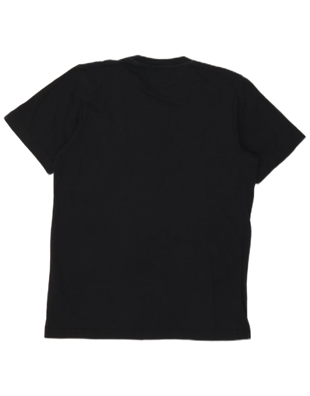 Ανδρικό γραφικό T-shirt Adidas Climalite Τοπ μεσαίο μαύρο βαμβακερό