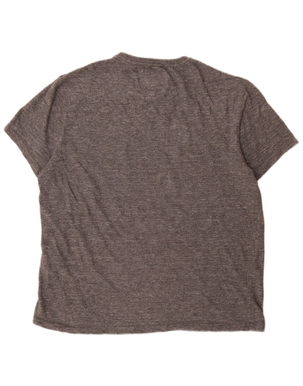 Jack Wills Ανδρικό T-Shirt Slim Fit Top 2XL Γκρι βαμβακερό