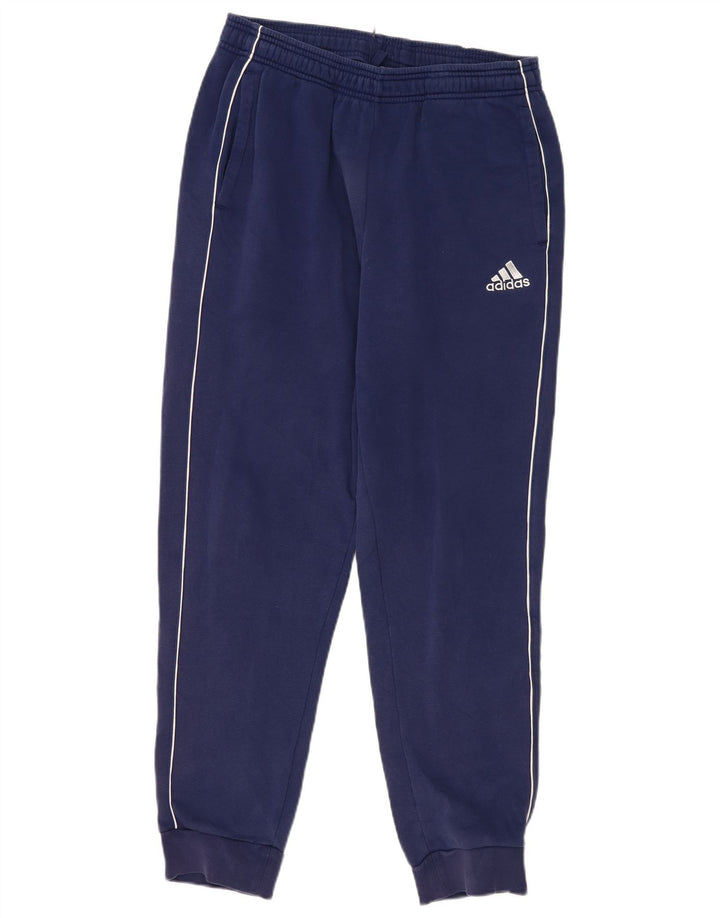 Ανδρική φόρμα ADIDAS Παντελόνι Joggers Μεγάλο Ναυτικό Μπλε Βαμβακερό
