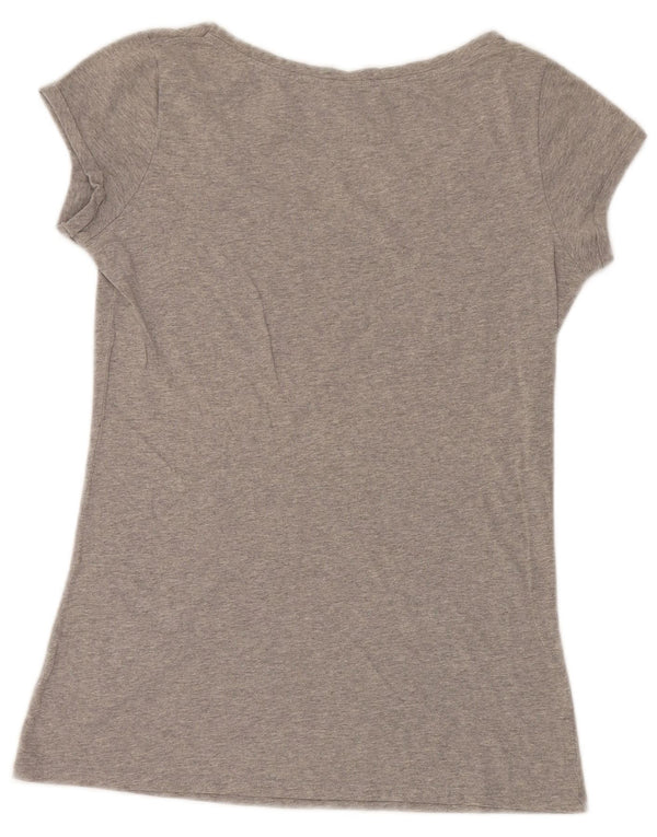 Γυναικείο μπλουζάκι Benetton Snoopy Regular Fit Top 10 Small Grey