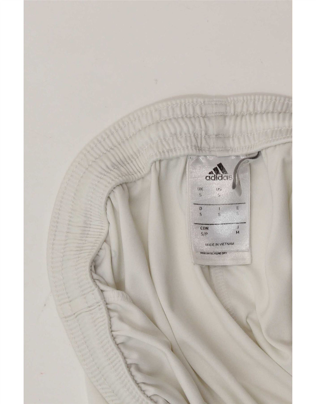 Ανδρικό αθλητικό σορτς Adidas Climalite Μικρό λευκό πολυεστέρα