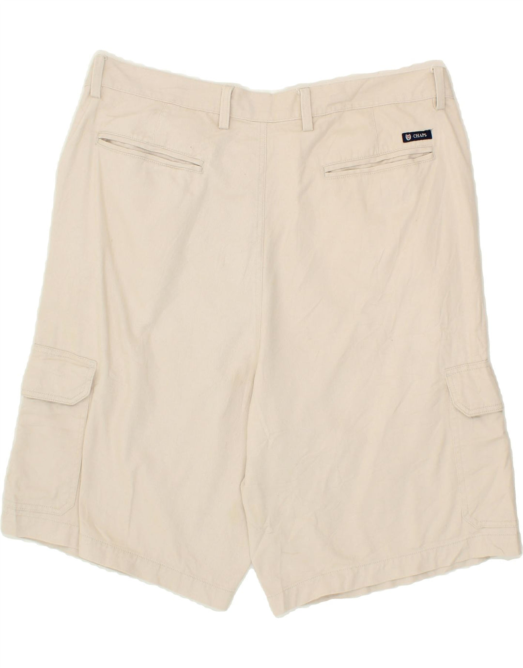 CHAPS Mens Cargo Shorts W40 XL Beige Vintage Chaps and Second-Hand Chaps from Messina Hembry 