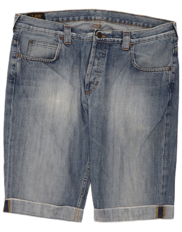 Ανδρικό τζιν σορτς LEE Knox W38 XL Μπλε βαμβακερό
