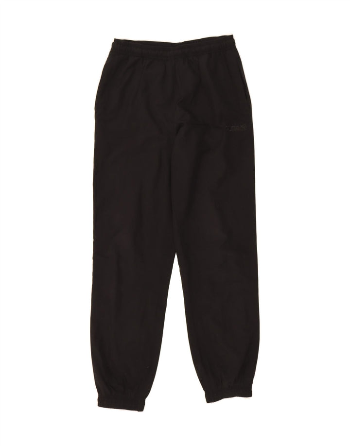 PUMA Mens Tracksuit Trousers Joggers Small  Black Polyester Vintage Puma and Second-Hand Puma from Messina Hembry 