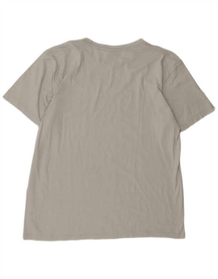 Champion Ανδρικό γραφικό T-Shirt Top XL Γκρι βαμβακερό