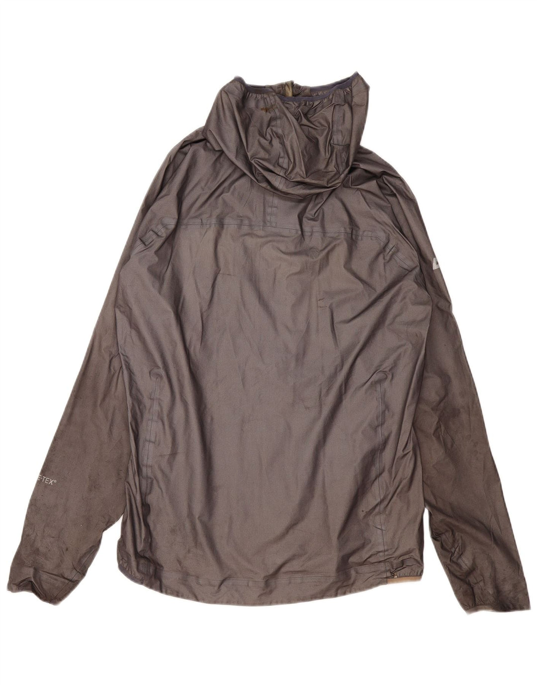 MOUNTAIN EQUIPMENT Γυναικείο μπουφάν βροχής με κουκούλα UK 14 Large Grey