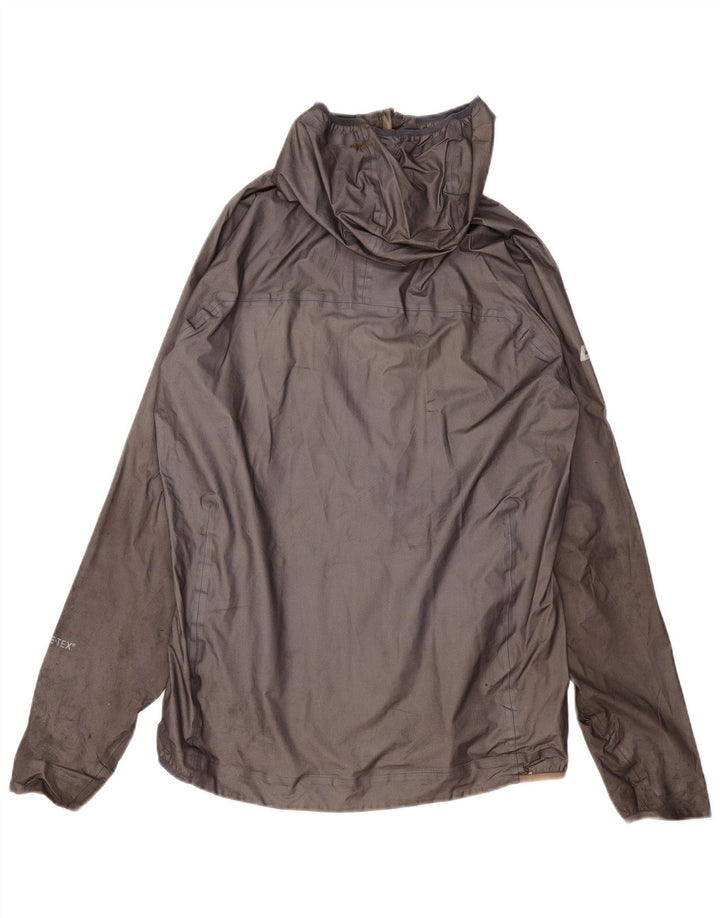 MOUNTAIN EQUIPMENT Γυναικείο μπουφάν βροχής με κουκούλα UK 14 Large Grey