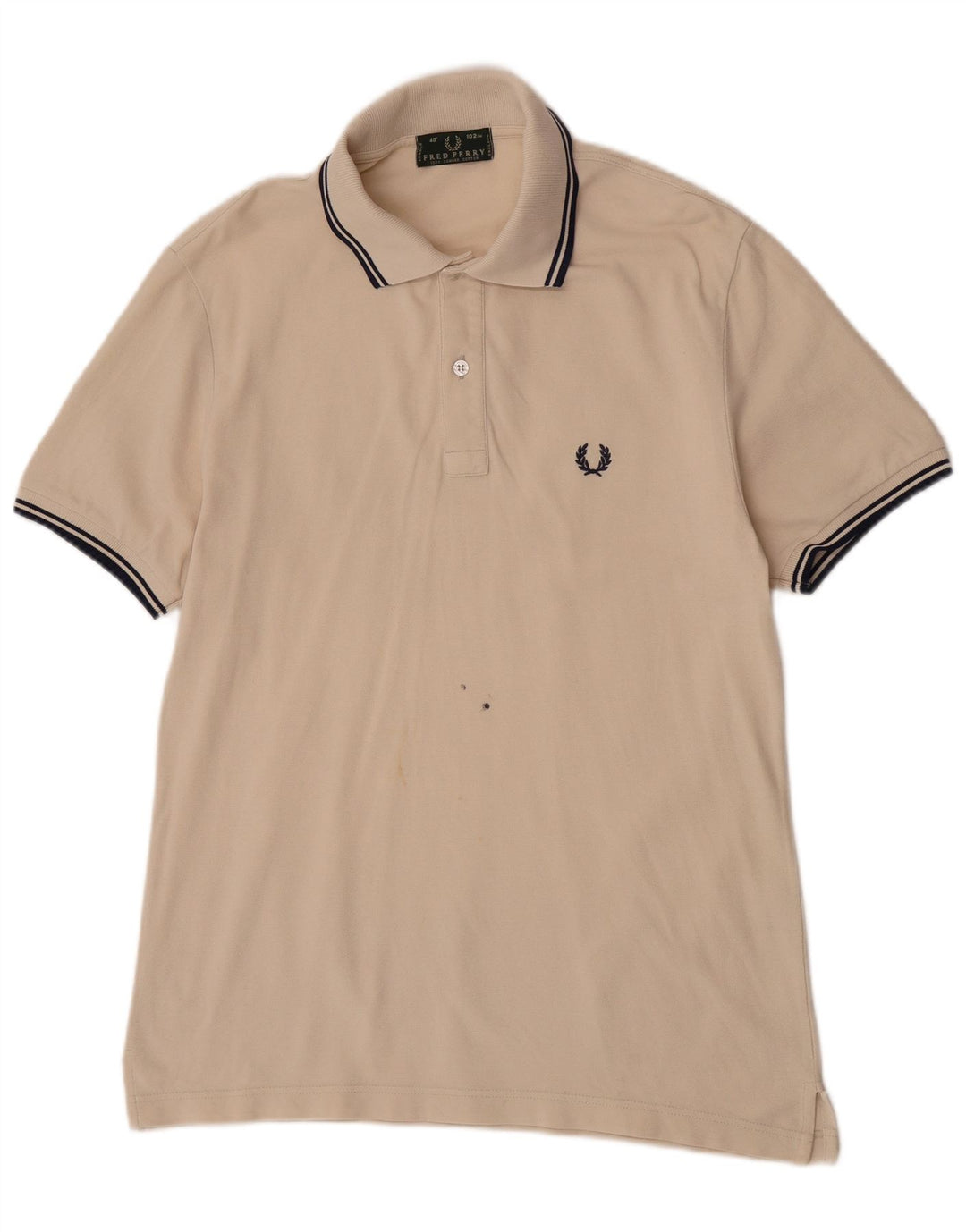 Fred Perry Ανδρικό Πόλο Μπλουζάκι Μεσαίο Μπεζ βαμβακερό