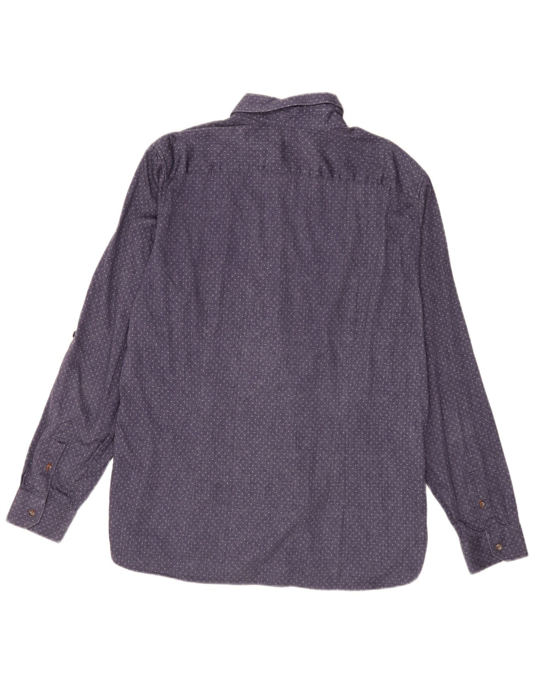 Ανδρικό πουκάμισο Ted Baker, νούμερο 6 2XL, Βαμβακερό, μπλε ναυτικό