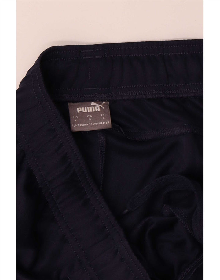 Ανδρική αθλητική φόρμα Puma Παντελόνι μεγάλο μπλε ναυτικό πολυεστέρα