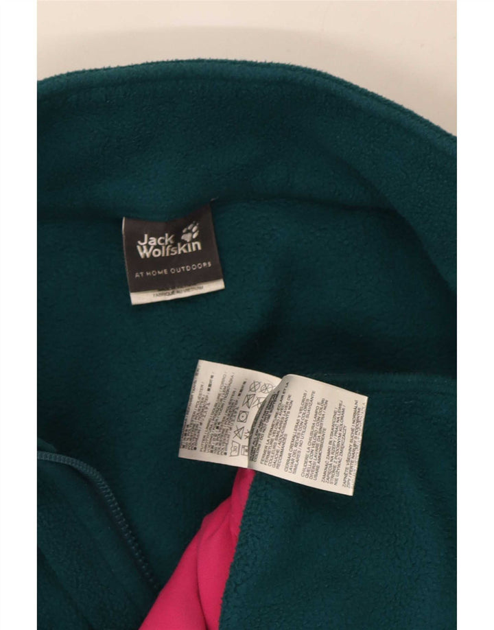 Jack Wolfskin Γυναικεία επένδυση Fleece Jacket UK 12/14 Μεσαίο πράσινο πολυεστέρας